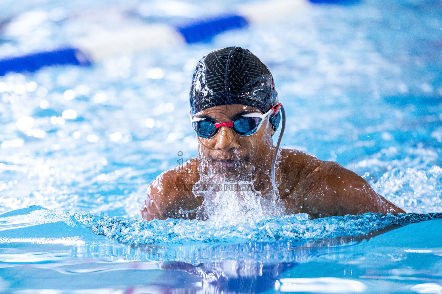 Day 4 of 20th Inter-school Swimming Competition 2024 held in Hulhumale', Maldives on Tuesday, 15th October 2024. Photos: Ismail Thoriq / images.mv