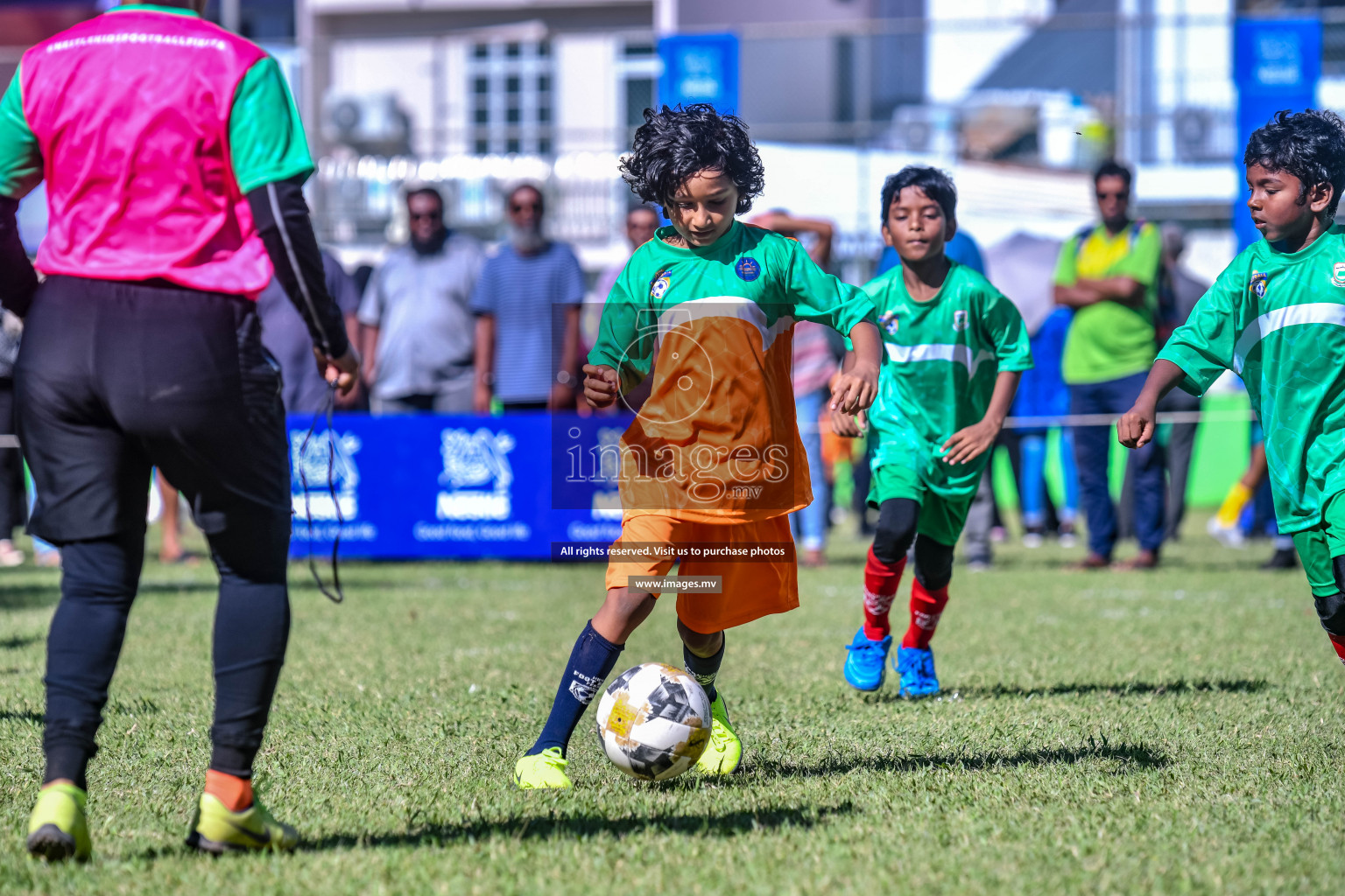 Day 2 of Milo Kids Football Fiesta 2022 was held in Male', Maldives on 20th October 2022. Photos: Nausham Waheed/ images.mv