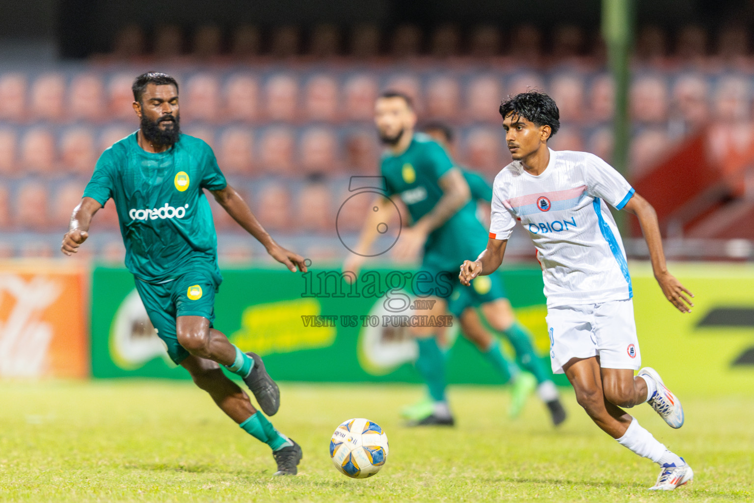 Odi Sports Club vs Maziya SR in the Final of FAM League Cup 2025 held at National Football Stadium, Male', Maldives on Wednesday, 28th May 2025.
Photos By: Ismail Thoriq / images.mv