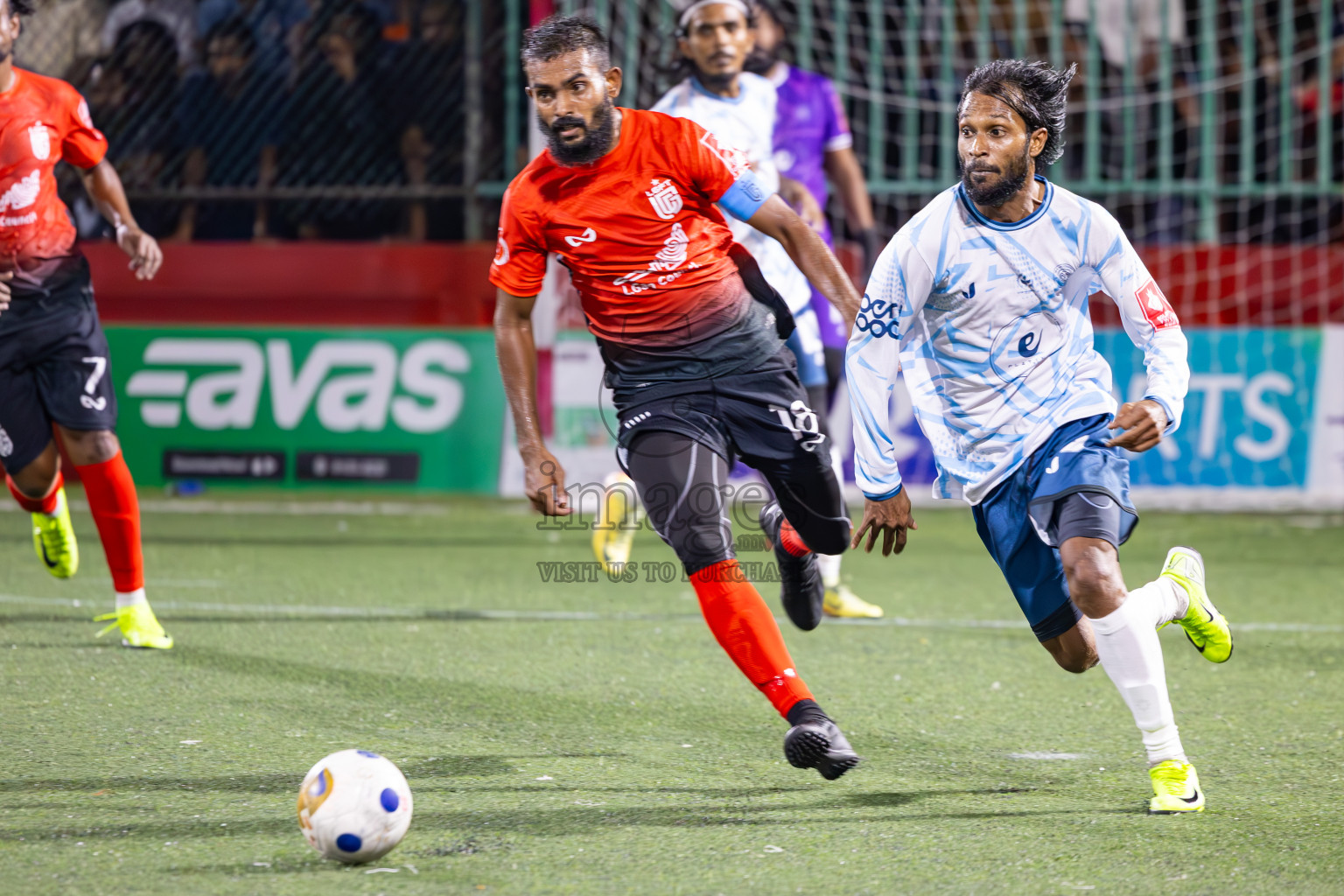 L Gan vs L Maabaidhoo in Day 14 of Golden Futsal Challenge 2025 was held on Saturday, 18th January 2025, in Hulhumale', Maldives. Photos: Ismail Thoriq / images.mv