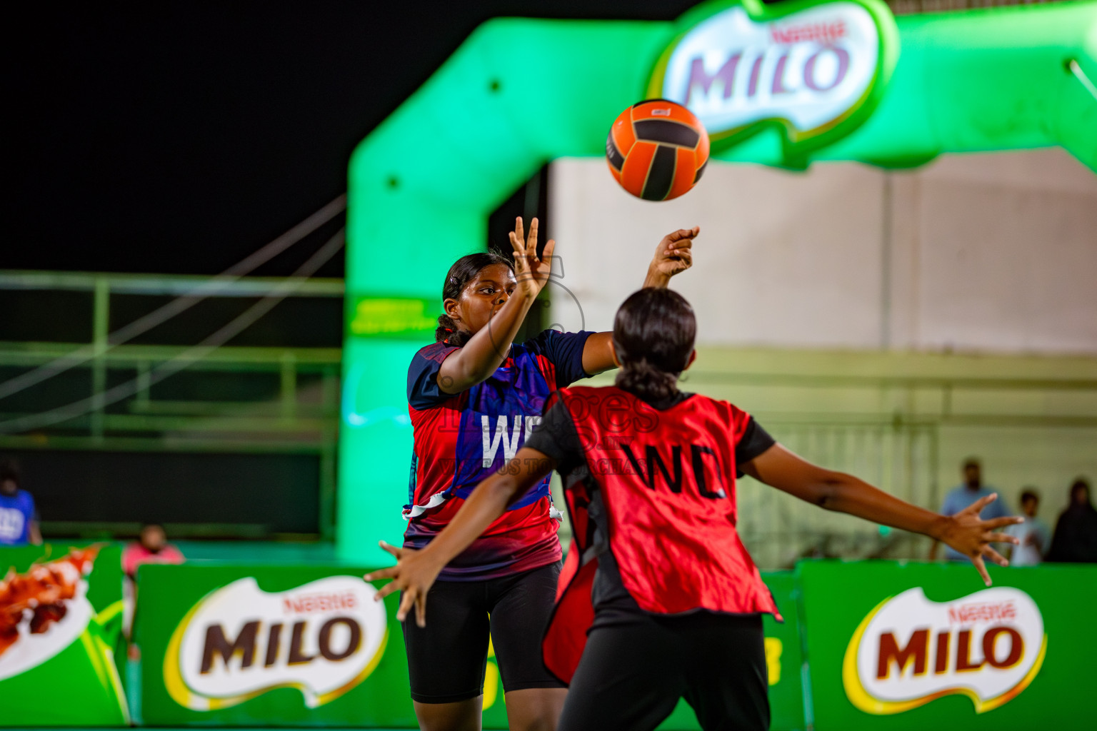 Day 6 of MILO 3x3 Netball Challenge 2024 was held in Ekuveni Netball Court at Male', Maldives on Tuesday, 19th March 2024.
Photos: Hassan Simah / images.mv