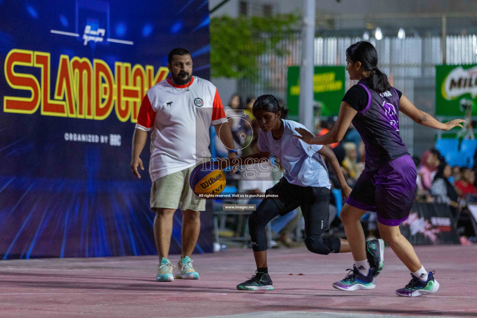 Day4 of Slamdunk by Sosal on 15th April 2023 held in Male'. Photos: Ismail Thoriq / images.mv