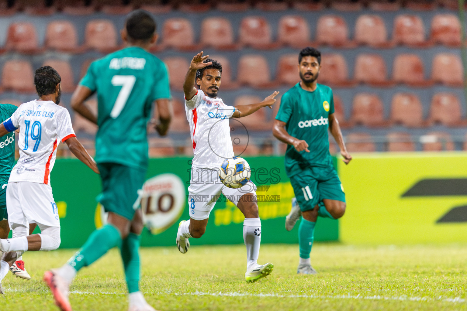 Odi Sports Club vs Maziya SR in the Final of FAM League Cup 2025 held at National Football Stadium, Male', Maldives on Wednesday, 28th May 2025.
Photos By: Ismail Thoriq / images.mv