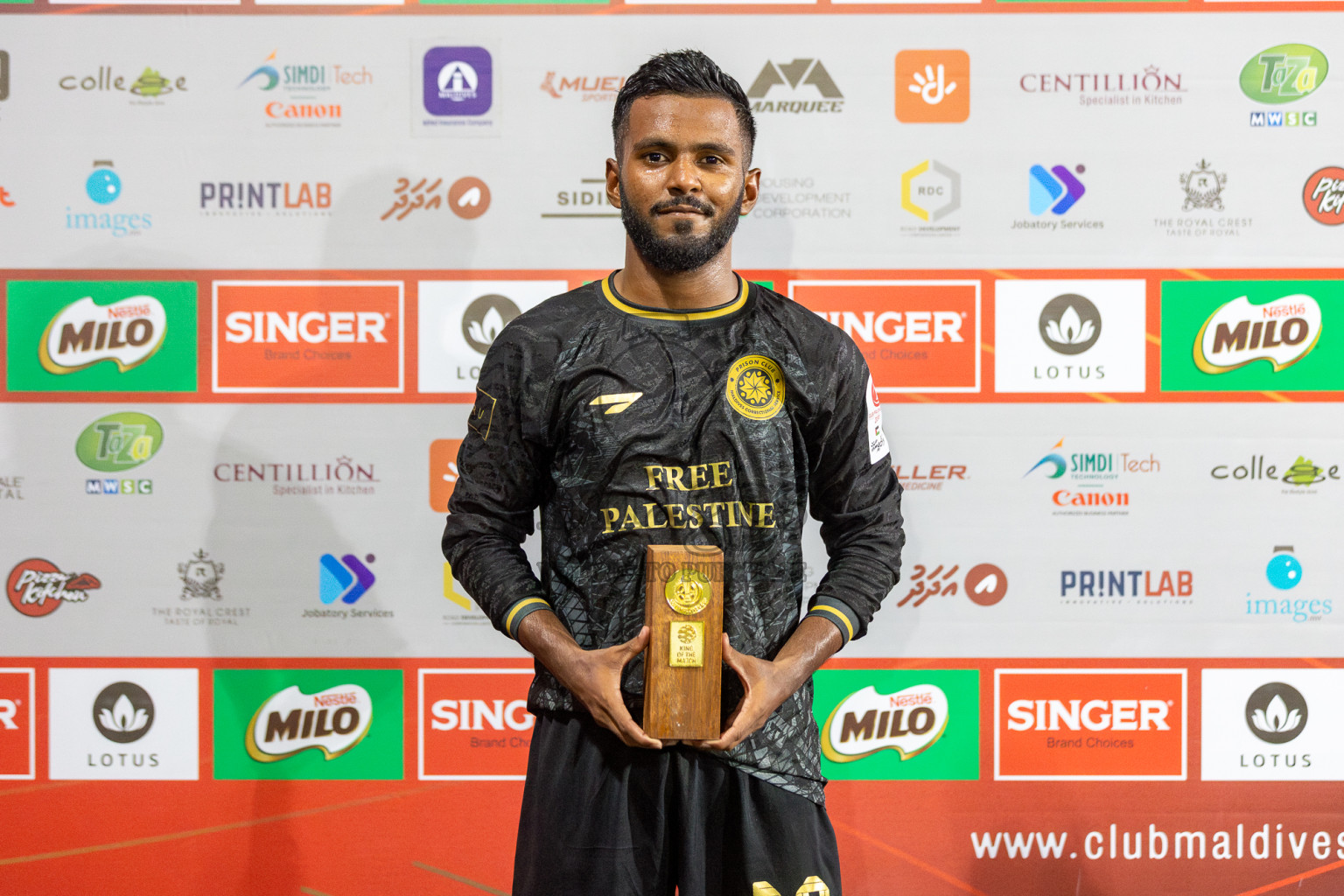 Prison Club vs Police Club in Club Maldives Cup 2024 held in Rehendi Futsal Ground, Hulhumale', Maldives on Saturday, 28th September 2024. Photos: Hassan Simah / images.mv