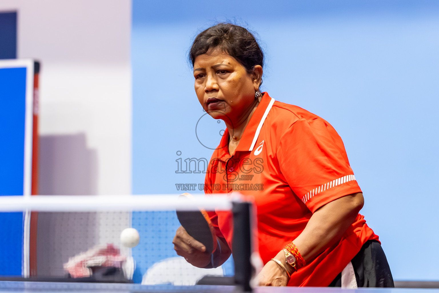 Day 2 of 1st Thoddoo Masters Table Tennis Tournament was held on Friday, 22nd August 2025 in AA Thoddoo, Maldives. Photos: Nausham Waheed / images.mv