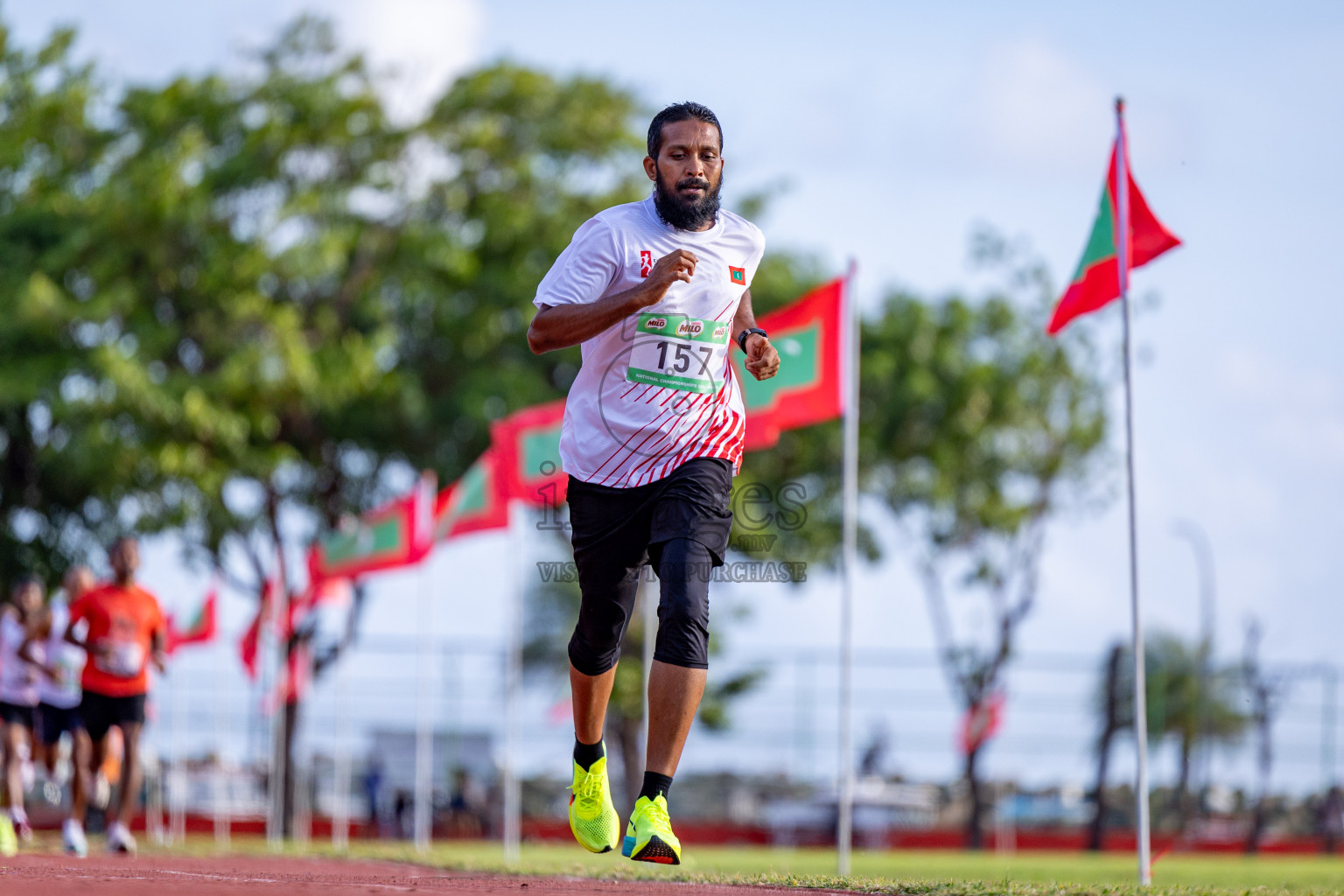 Day 2 of 33rd National Athletics Championship was held in Ekuveni Track at Male', Maldives on Friday, 6th September 2024.
Photos: Ismail Thoriq  / images.mv