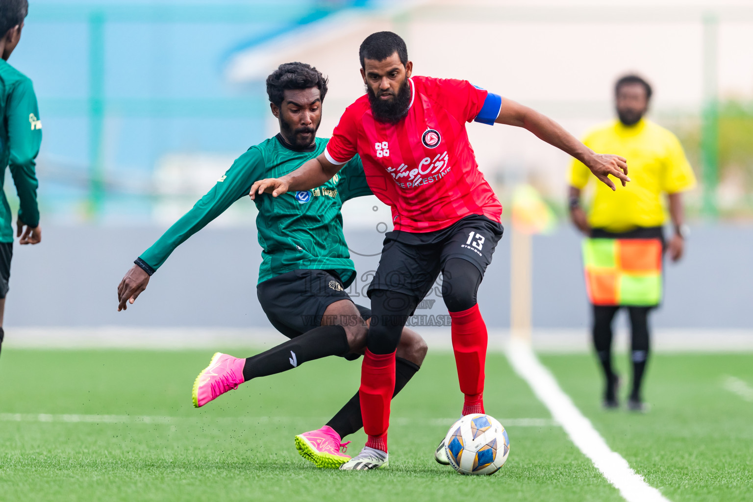 Baburu SC vs Furious SC from Manadhoo Council Cup 2024 in N Manadhoo Maldives on Saturday, 17th February 2023. Photos: Nausham Waheed / images.mv