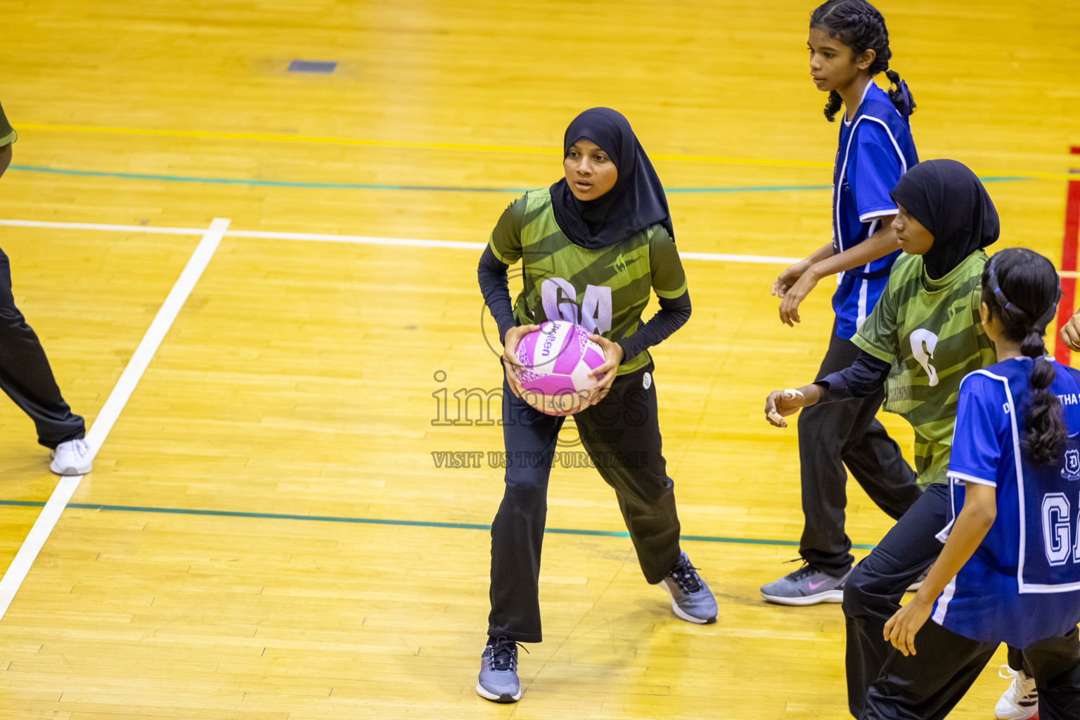 Day 13 of 26th Inter-School Netball Tournament 2025 was held in Social Center Indoor Hall on Saturday, 1st November 2025. Photos: Ismail Thoriq / images.mv