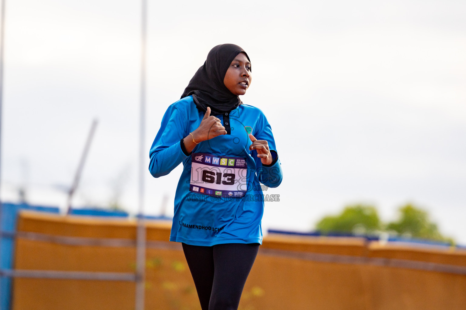 Day 2 of MWSC Interschool Athletics Championships 2024 held in Hulhumale Running Track, Hulhumale, Maldives on Sunday, 10th November 2024. 
Photos by: Hassan Simah / Images.mv