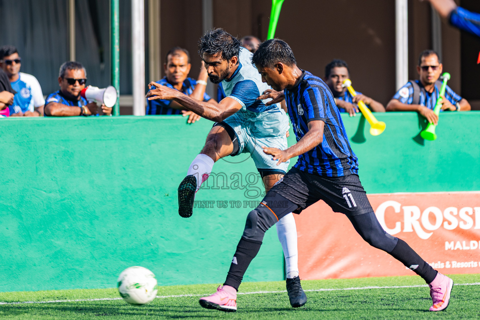 Waldorf Astoria vs Saii Lagoon in Resort League 2025 (South Male Zone) day 2 was held on Monday, 29th September 2025 in Crossroads's Maldives, Photos: Areef Adam / images.mv