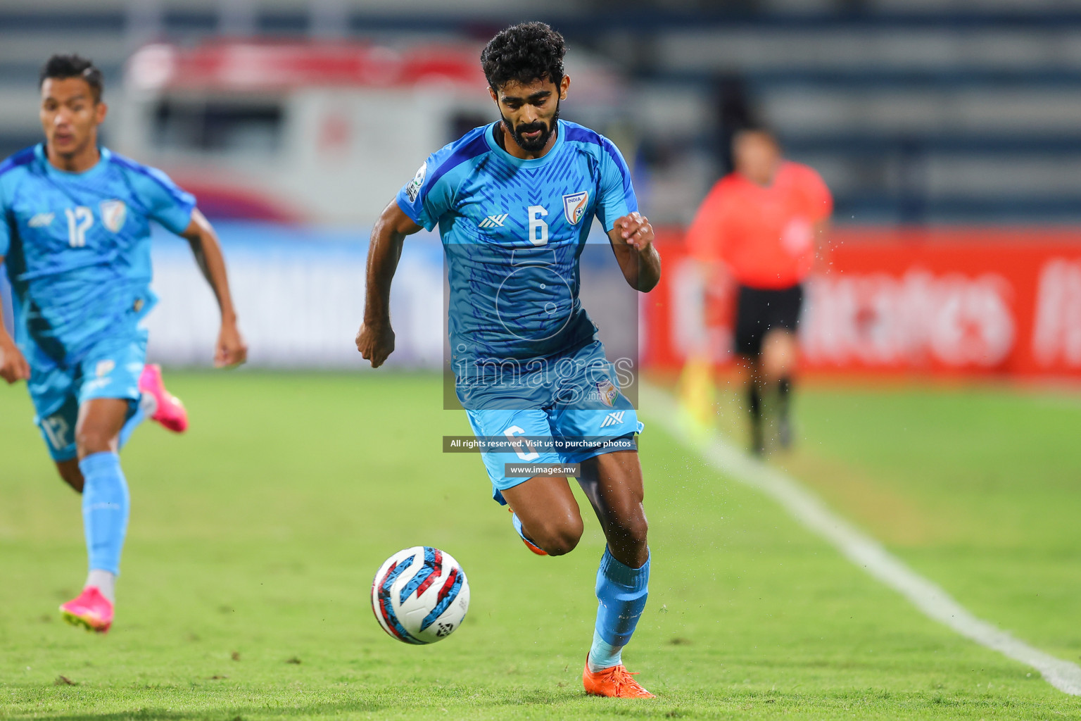 India vs Kuwait in SAFF Championship 2023 held in Sree Kanteerava Stadium, Bengaluru, India, on Tuesday, 27th June 2023. Photos: Nausham Waheed, Hassan Simah / images.mv