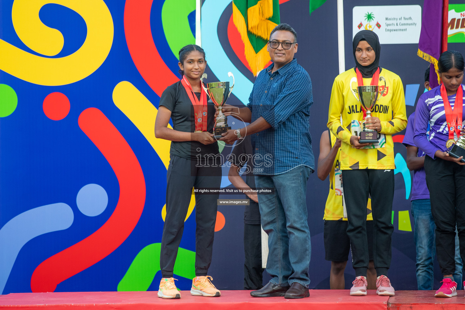 Final Day of Inter School Athletics Championship 2023 was held in Hulhumale' Running Track at Hulhumale', Maldives on Friday, 19th May 2023. Photos: Nausham Waheed / images.mv