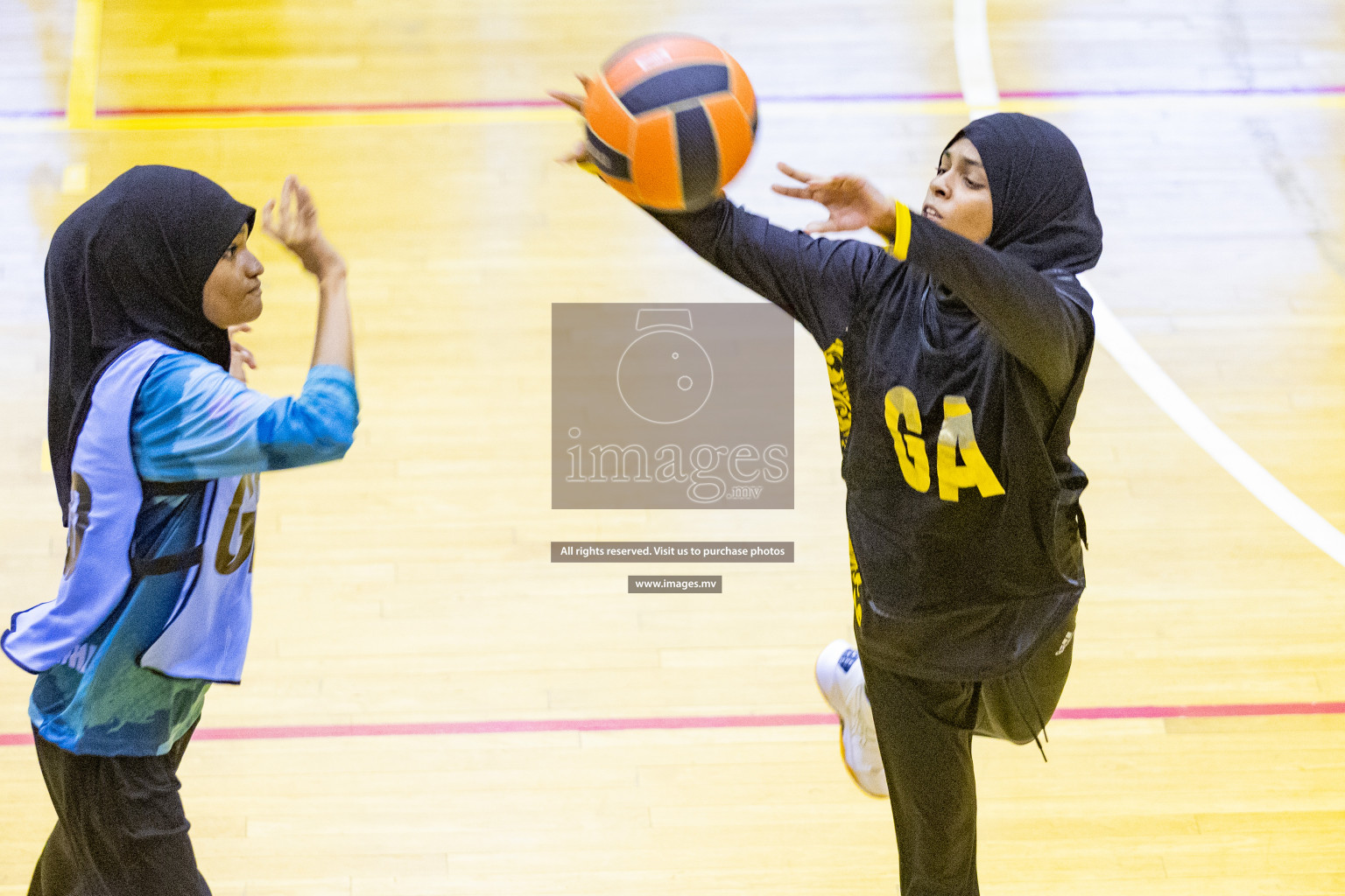 Day4 of 24th Interschool Netball Tournament 2023 was held in Social Center, Male', Maldives on 30th October 2023. Photos: Nausham Waheed / images.mv