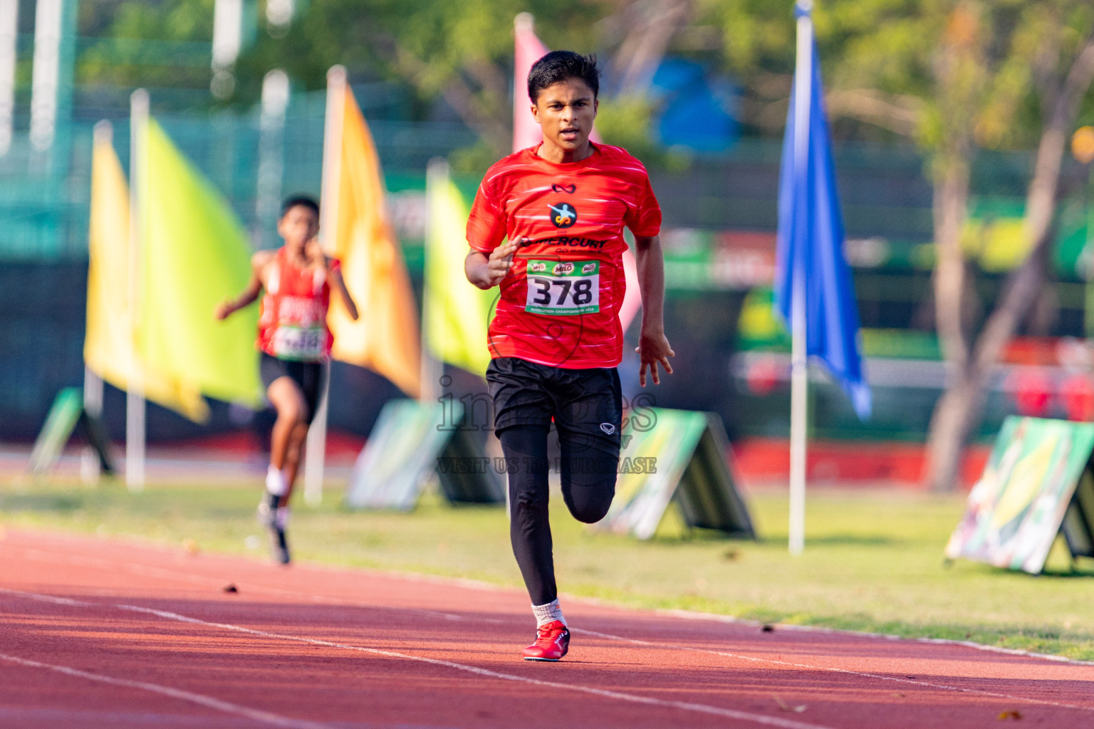 Day 2 of MILO Athletics Association Championship was held on Wednesday, 6th May 2024 in Male', Maldives. Photos: Nausham Waheed