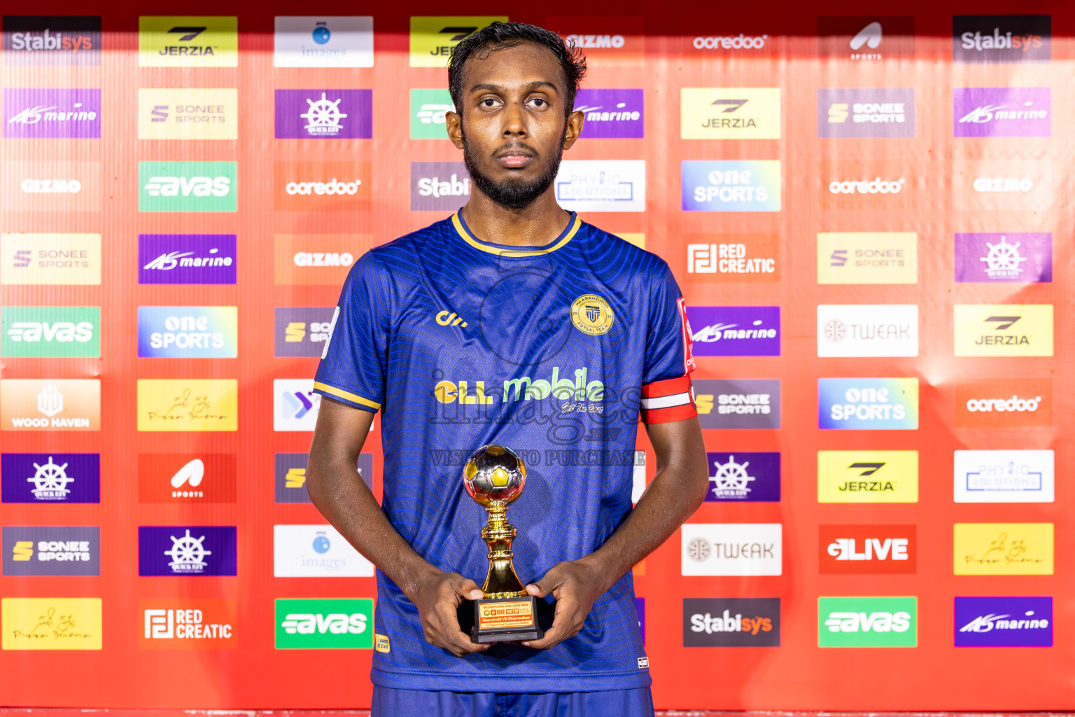 HA Hoarafushi vs HA Maarandhoo in Day 9 of Golden Futsal Challenge 2025 was held on Monday, 13th January 2025, in Hulhumale', Maldives
Photos: Ismail Thoriq / images.mv