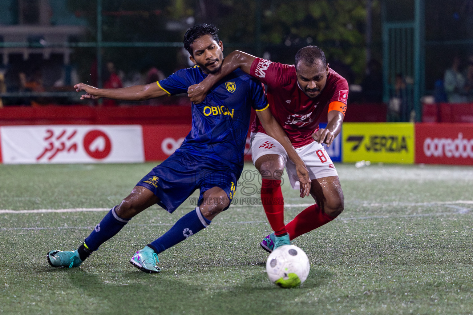 K Kaashidhoo vs B Eydhafushi on Day 32 of Golden Futsal Challenge 2024, held on Saturday, 17th February 2024 in Hulhumale', Maldives 
Photos: Mohamed Mahfooz Moosa / images.mv