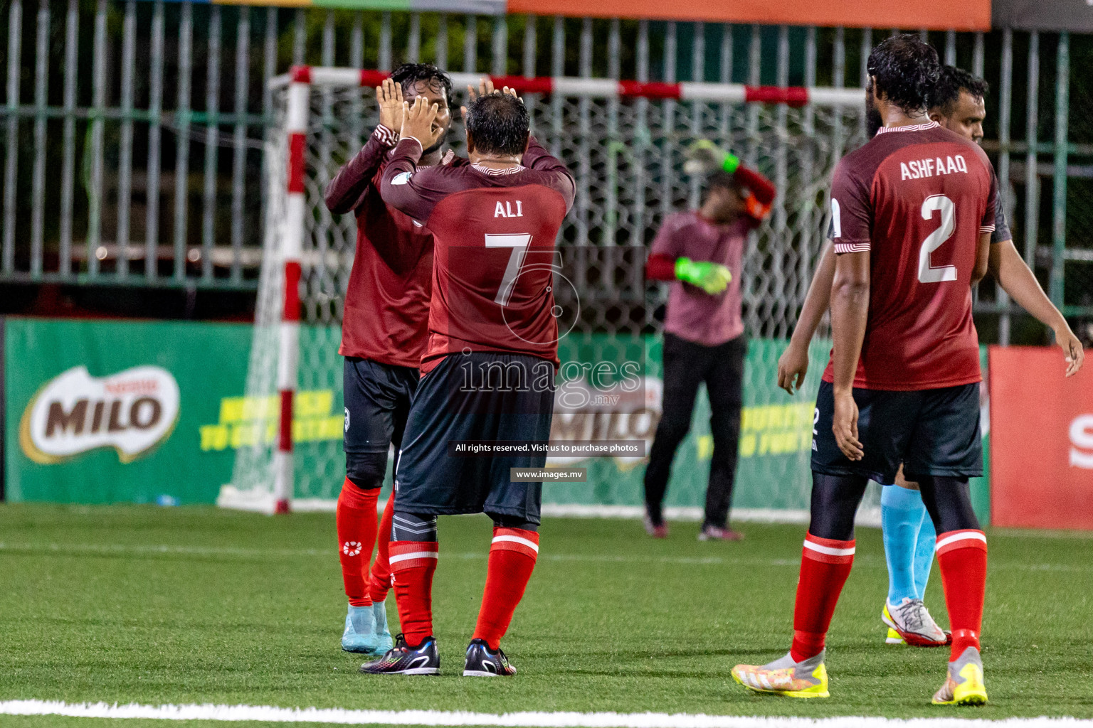 Club 220 vs METEOROLOGY in Club Maldives Cup Classic 2023 held in Hulhumale, Maldives, on Wednesday, 19th July 2023 Photos: Hassan Simah  / images.mv