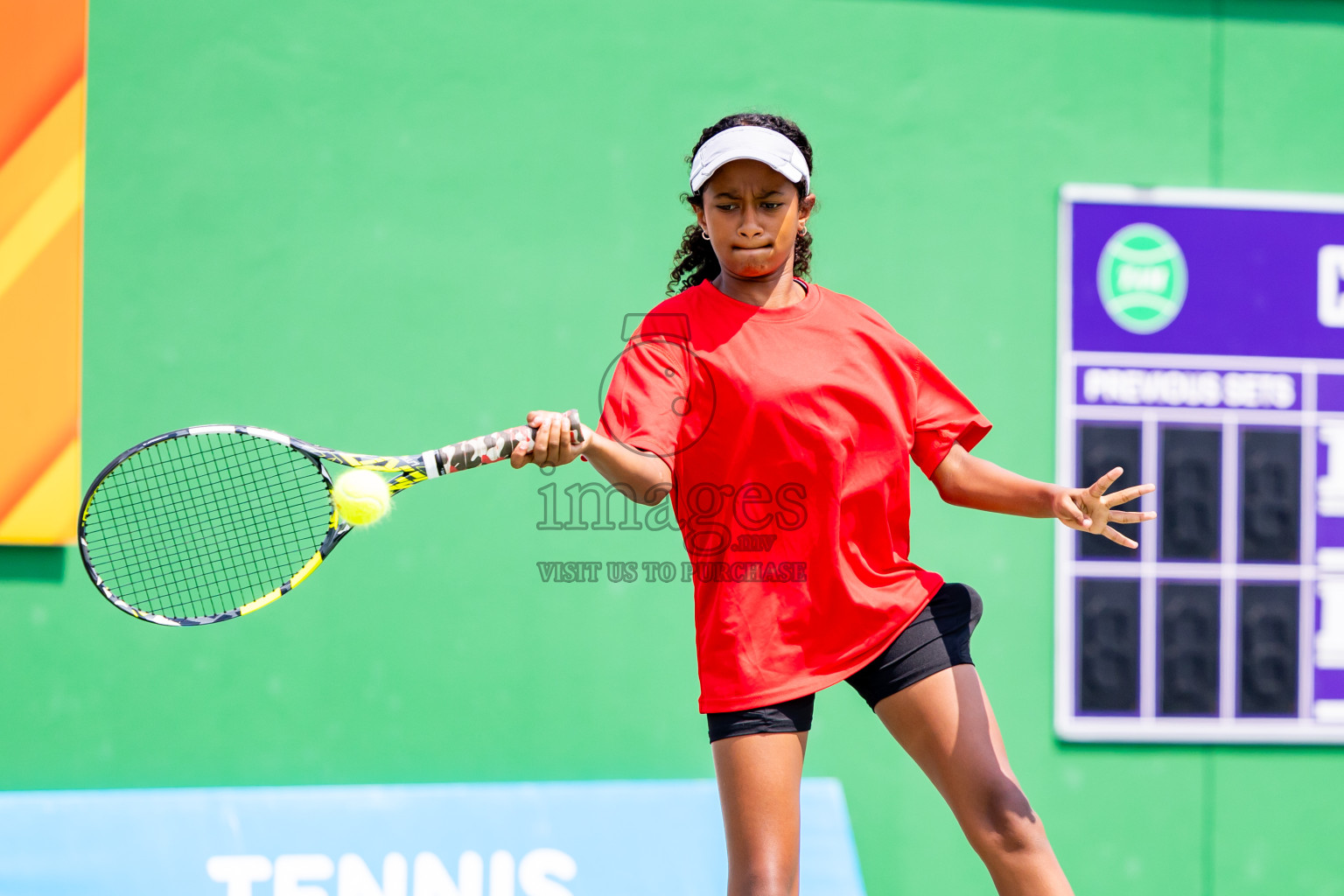 Day 4 of ATF Maldives Junior Open Tennis was held in Male' Tennis Court, Male', Maldives on Thursday, 12th December 2024. Photos: Nausham Waheed/ images.mv