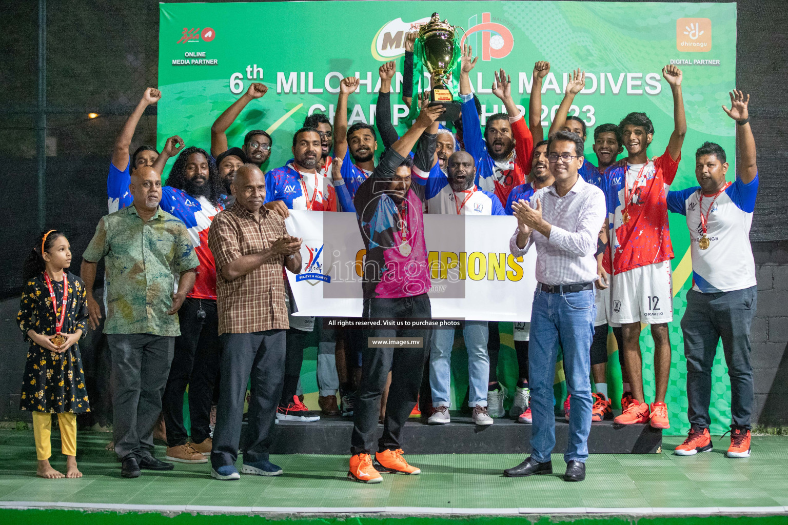 Finals of 6th MILO Handball Maldives Championship 2023, held in Handball ground, Male', Maldives on 10th June 2023 Photos: Nausham waheed / images.mv