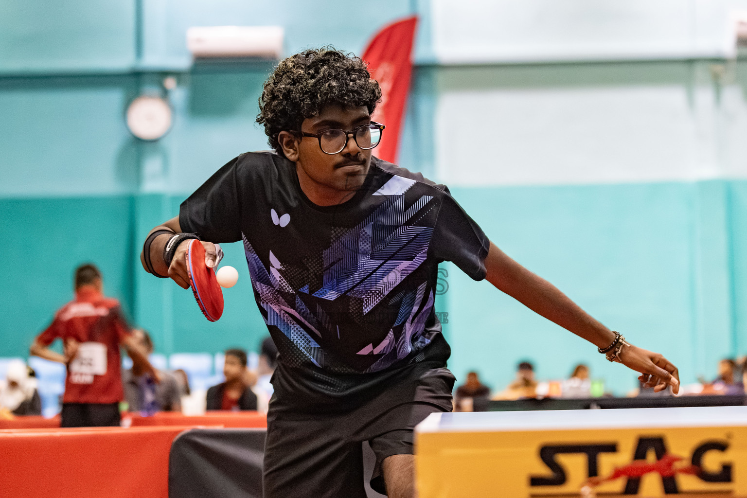 Day 5 of BML 63rd National Table Tennis Tournament 2025 was held on Friday, 29th August 2025 in Male' TT Hall, Male', Maldives. Photos: Areef / images.mv