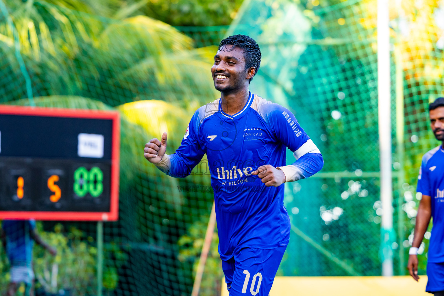 Dhaalu Zone vs Ari Zone in the Leg 2 of Resort Super League 2025 was held on Saturday, 5th July 2025 in Conrad Maldives Rangali Island, Alif Dhaalu Atoll, Maldives. Photos: Nausham Waheed / images.mv