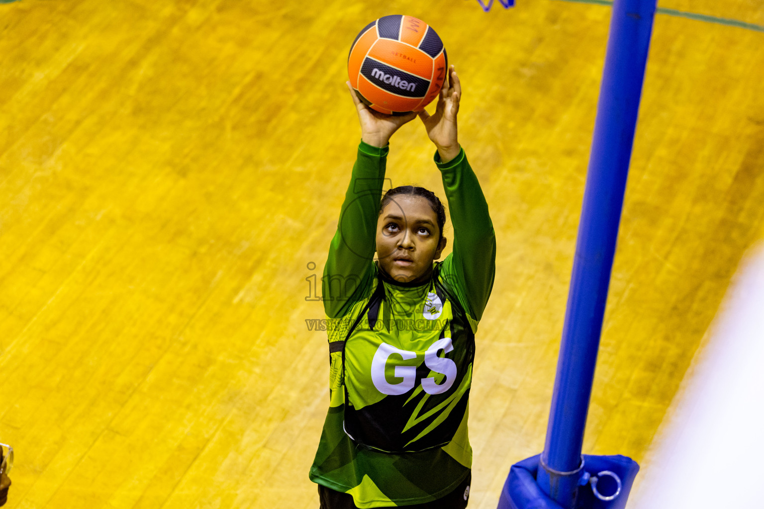 Day 7 of 25th Inter-School Netball Tournament was held in Social Center at Male', Maldives on Saturday, 17th August 2024. Photos: Nausham Waheed / images.mv