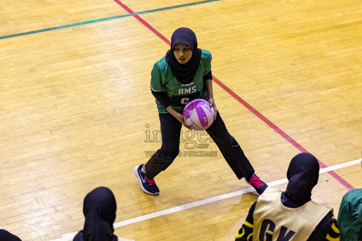 Day 8 of 26th Inter-School Netball Tournament 2025 was held in Social Center Indoor Hall on Sunday, 26th October 2025. Photos: Hassan Simah / images.mv