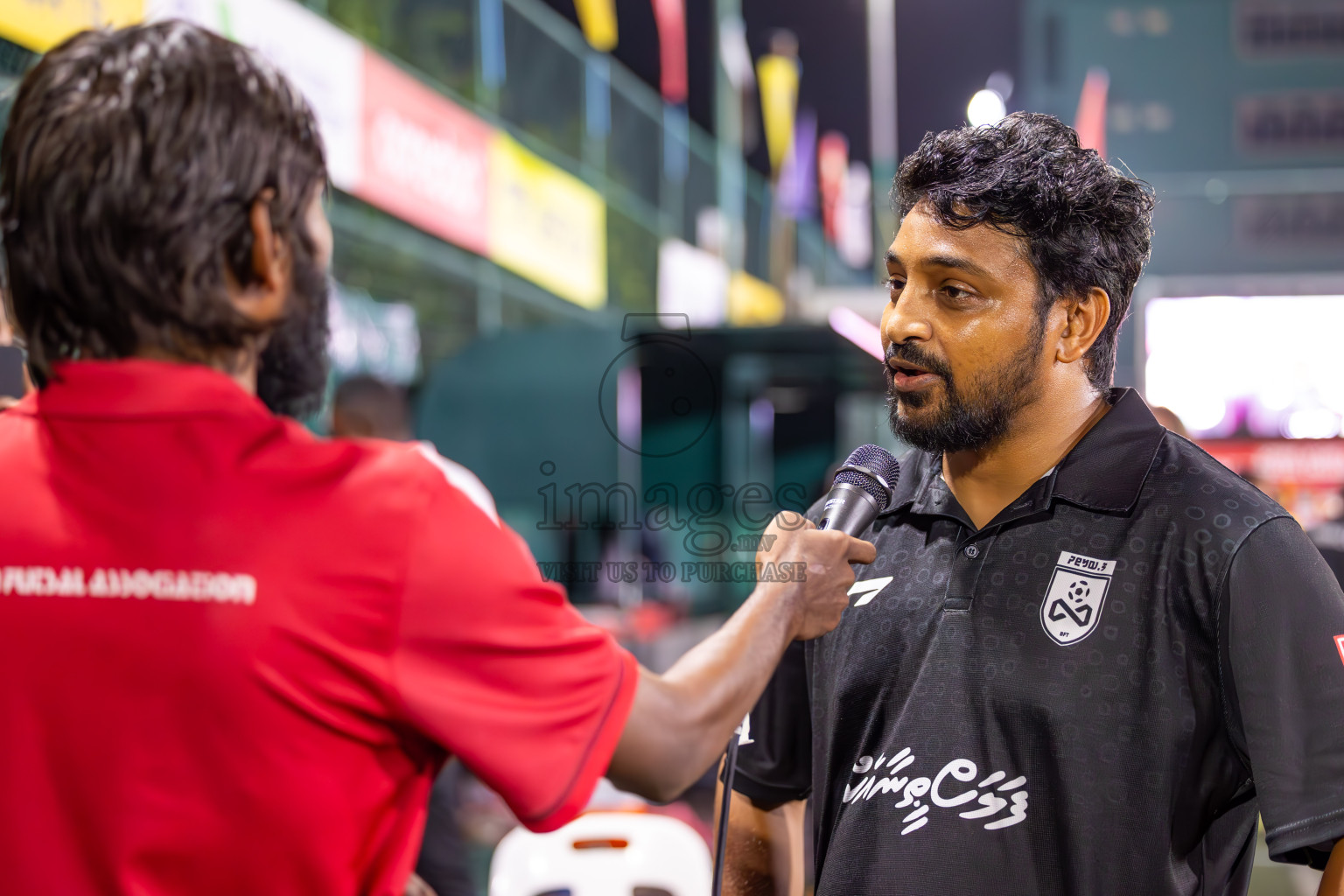 F Dharanboodhoo vs F Bilehdhoo in Day 24 of Golden Futsal Challenge 2024 was held on Wednesday , 7th February 2024 in Hulhumale', Maldives
Photos: Ismail Thoriq / images.mv