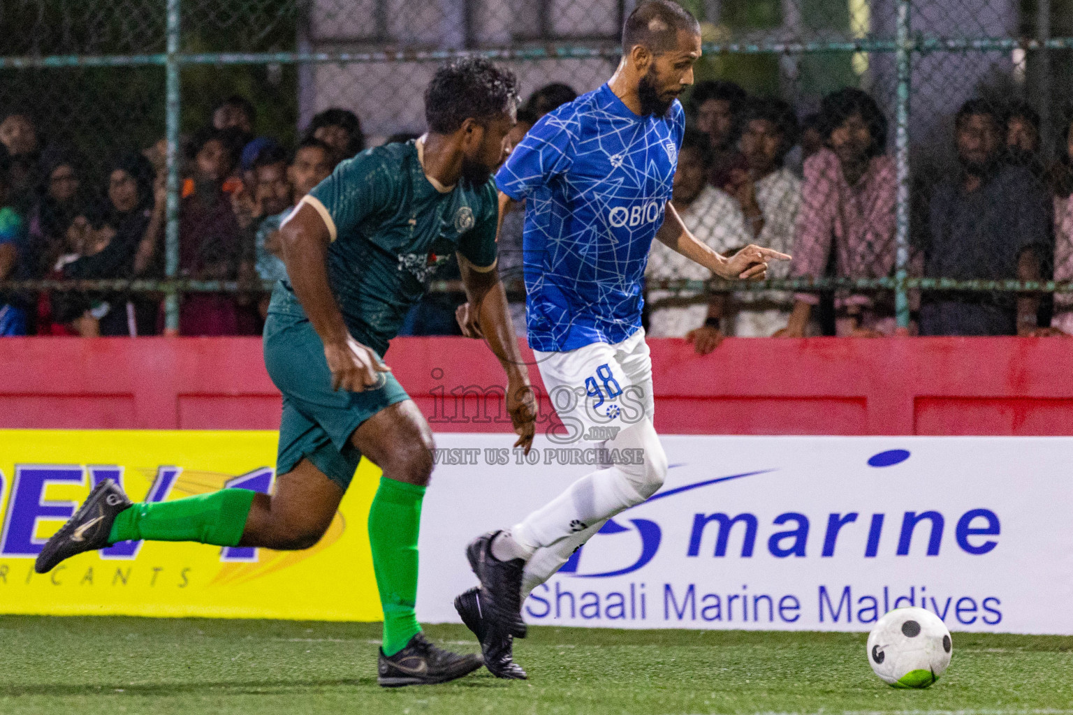 HDh Neykurendhoo vs HDh Naivaadhoo in Golden Futsal Challenge 2024 was held on Tuesday, 16th January 2024, in Hulhumale', Maldives
Photos: Ismail Thoriq / images.mv