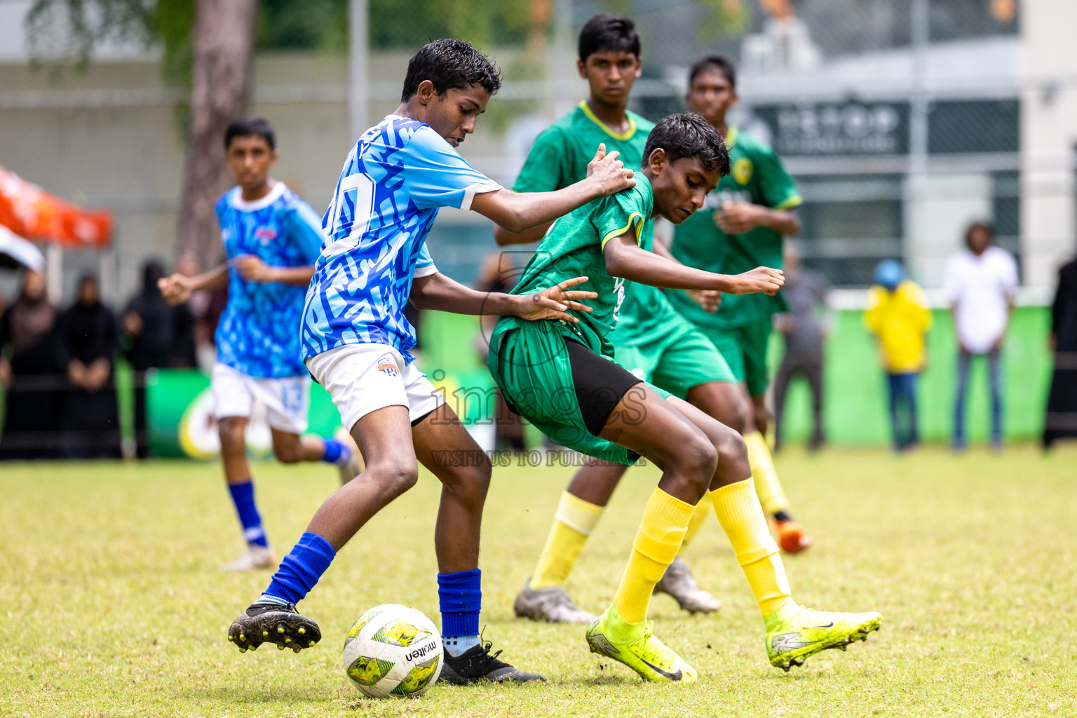 Day 4 of MILO Academy Championship 2024 (U-14) was held in Henveyru Stadium, Male', Maldives on Sunday, 3rd November 2024.
Photos: Ismail Thoriq /  Images.mv