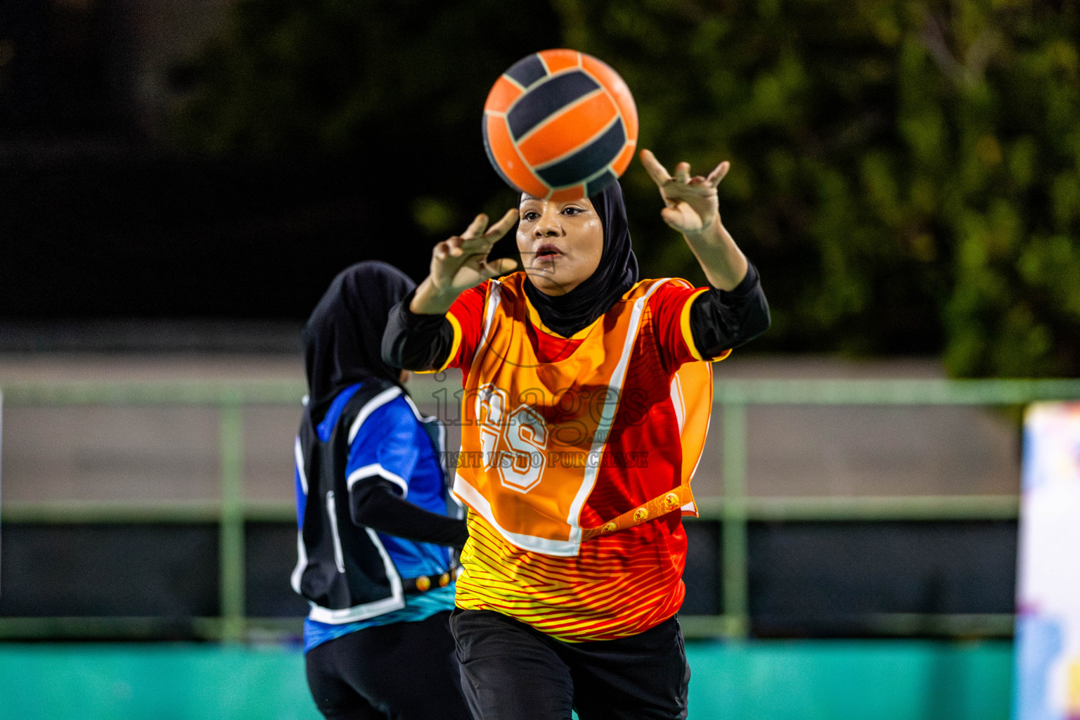 Day 1 of 23rd Netball Association Championship was held in Ekuveni Netball Court at Male', Maldives on Thursday, 27th April 2024. Photos: Nausham Waheed / images.mv