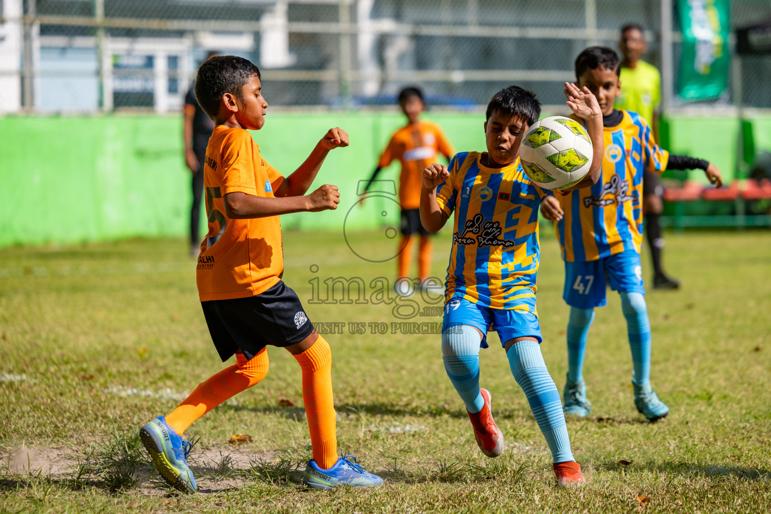 Day 2 of MILO Academy Championship 2025 was held on Friday, 14th February 2025 in Henveiru Stadium. 
Photos: Hassan Simah / Images.mv