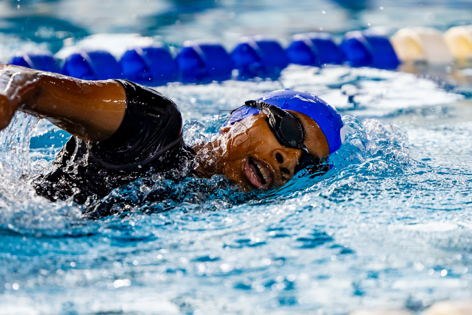 Day 5 of 20th Inter-school Swimming Competition 2024 held in Hulhumale', Maldives on Wednesday, 16th October 2024. Photos: Nausham Waheed / images.mv