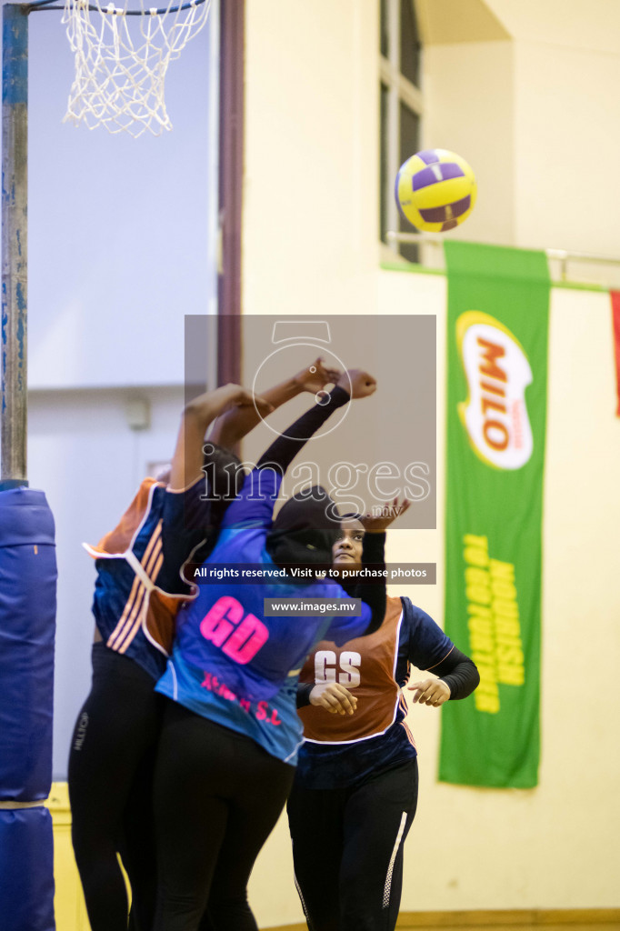 Milo National Netball Tournament 1st December 2021 at Social Center Indoor Court, Male, Maldives. Photos: Maanish/ Images Mv