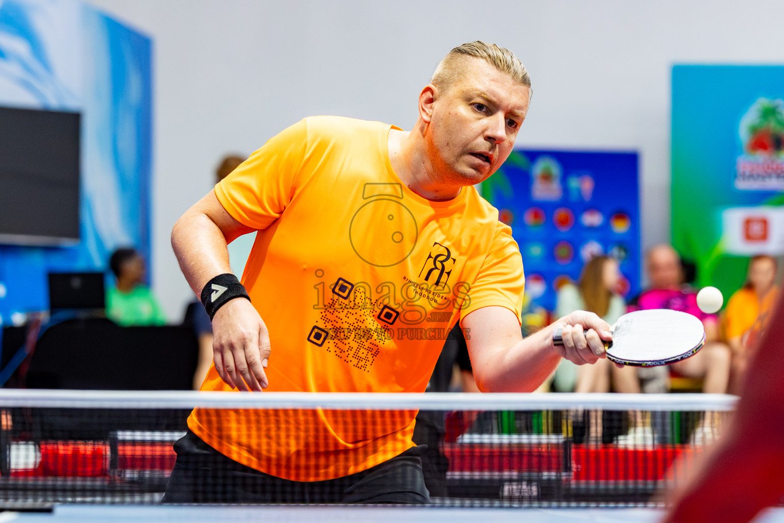 Day 1 of 1st Thoddoo Masters Table Tennis Tournament was held on Thursday, 21st August 2025 in AA Thoddoo, Maldives. Photos: Nausham Waheed / images.mv