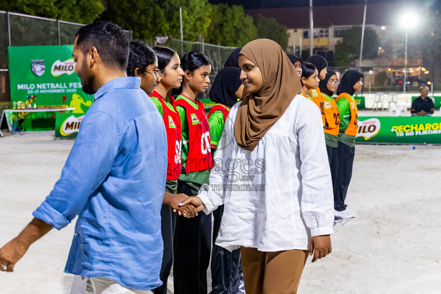 Day 2 of MILO Netball Fest 2025 was held in Cental Park, Hulhumale', Maldives on Friday, 21st November 2025. Photos: Nausham Waheed / images.mv