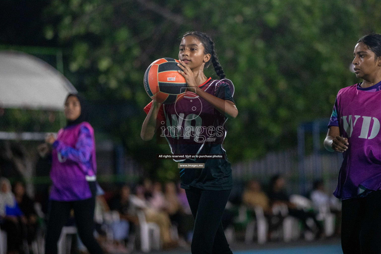 Day 5 of 20th Milo National Netball Tournament 2023, held in Synthetic Netball Court, Male', Maldives on 3rd  June 2023 Photos: Nausham Waheed/ Images.mv