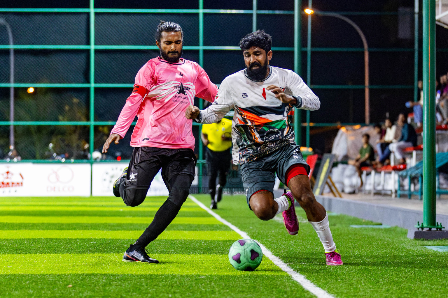 Apocalipse SC vs SDZ Juniors in Day 10 of BG Futsal Challenge 2024 was held on Thursday, 21st March 2024, in Male', Maldives Photos: Nausham Waheed / images.mv