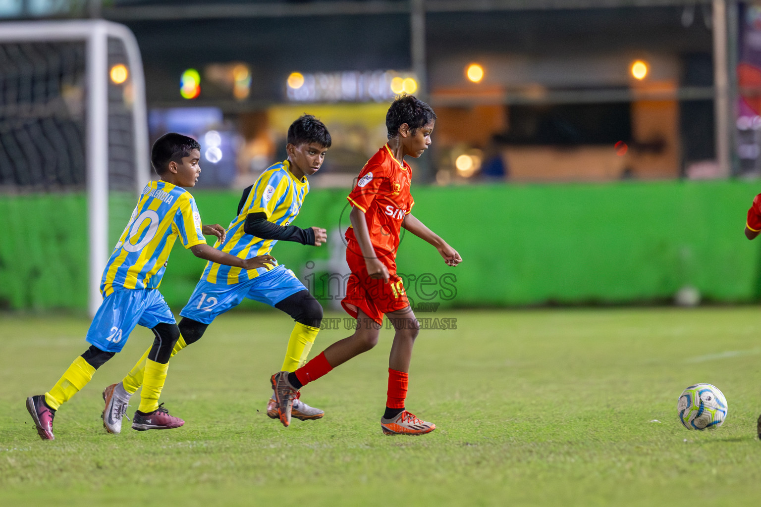 Dhivehi Youth League 2024 - Day 1. Matches held at Henveiru Stadium on 21st November 2024 , Thursday. Photos: Shuu Abdul Sattar/ Images.mv