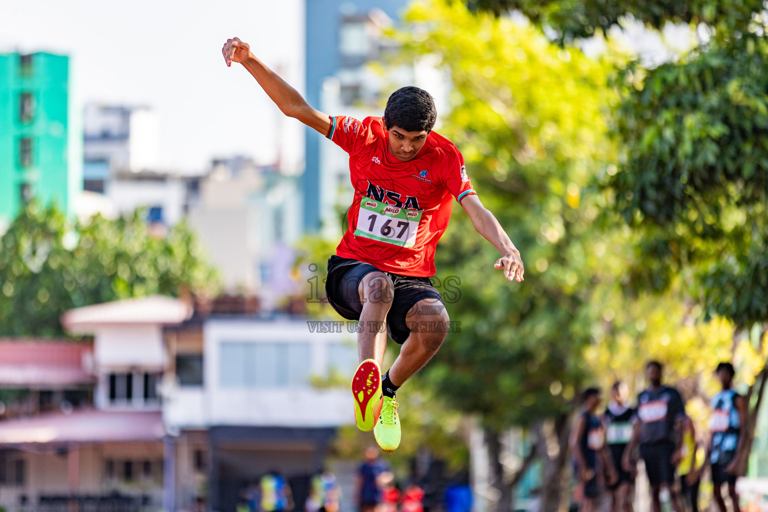 National Athletics Championship / 2025 was held at Ekuveni Cricket Ground in Male', Maldives on Thursday, 14th August 2025. Photos: Areef Adam / images.mv