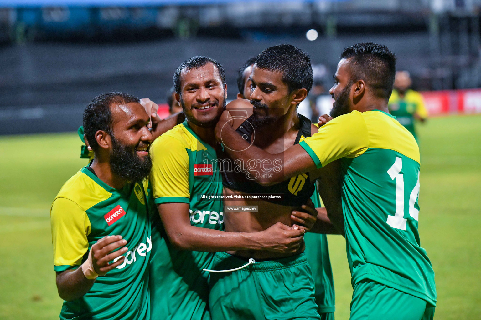 President's Cup 2023 Final - Maziya Sports & Recreation vs Club Eagles, held in National Football Stadium, Male', Maldives  Photos: Nausham Waheed/ Images.mv