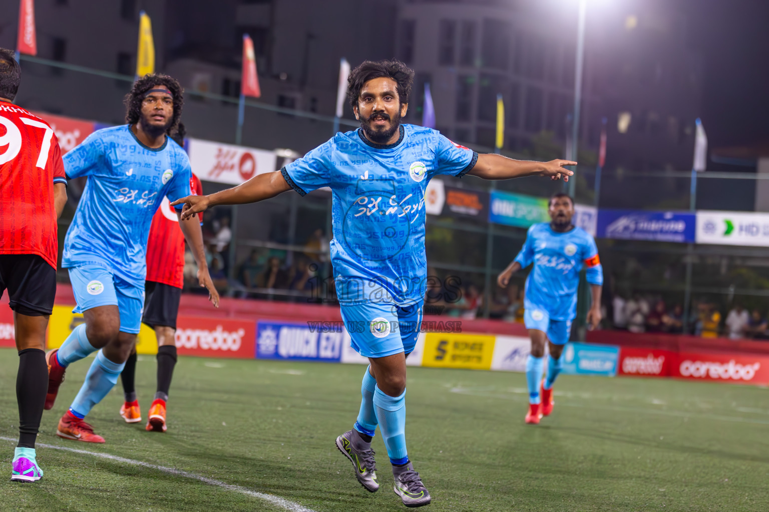 GA Villingili vs GA Kolamaafushi in Day 10 of Golden Futsal Challenge 2024 was held on Tuesday, 23rd January 2024, in Hulhumale', Maldives
Photos: Ismail Thoriq / images.mv