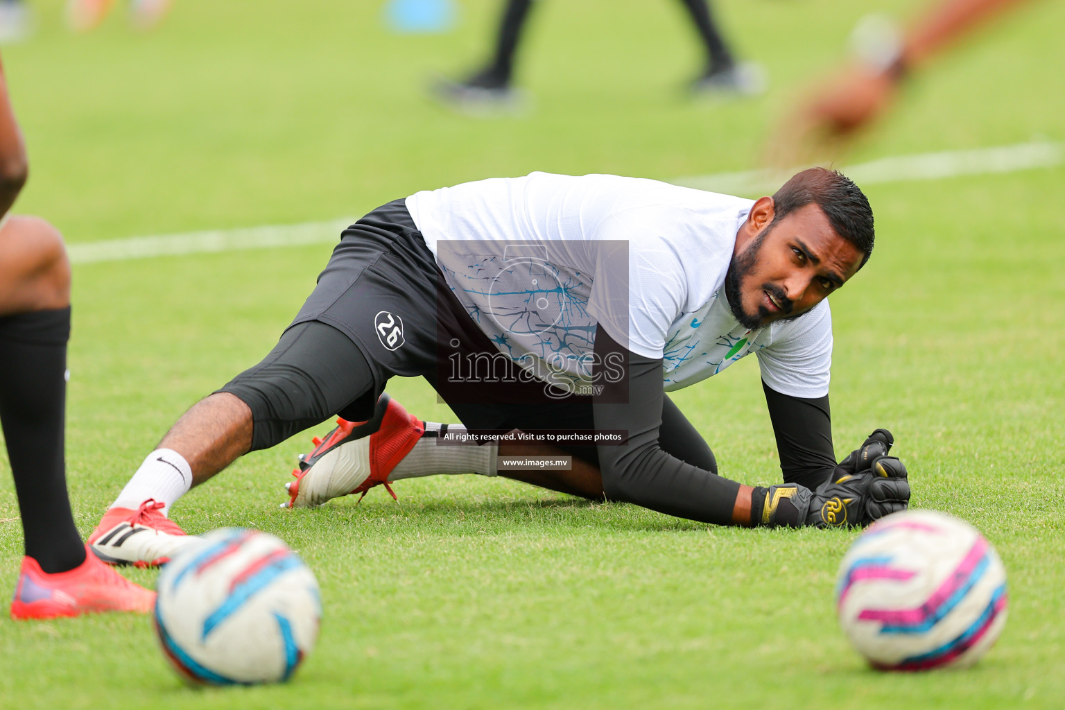 Lebanon vs Maldives in SAFF Championship 2023 held in Sree Kanteerava Stadium, Bengaluru, India, on Tuesday, 28th June 2023. Photos: Nausham Waheed, Hassan Simah / images.mv