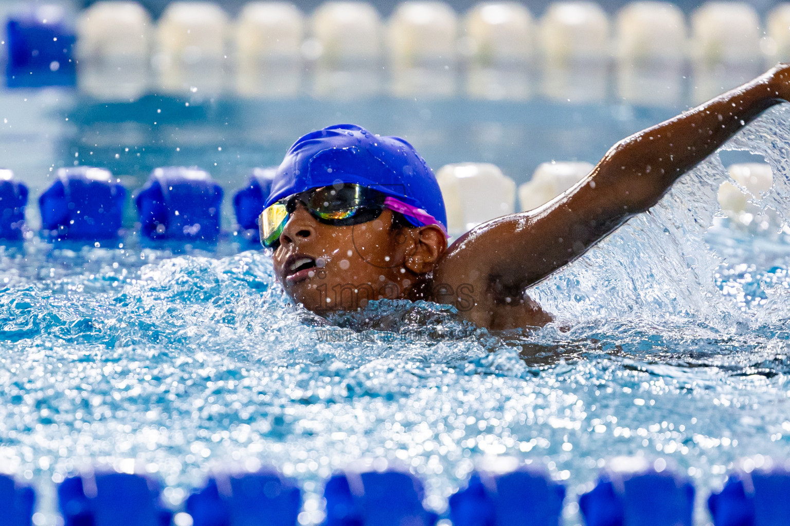 Day 4 of BML 5th National Swimming Kids Festival 2024 held in Hulhumale', Maldives on Thursday, 21st November 2024. Photos: Nausham Waheed / images.mv