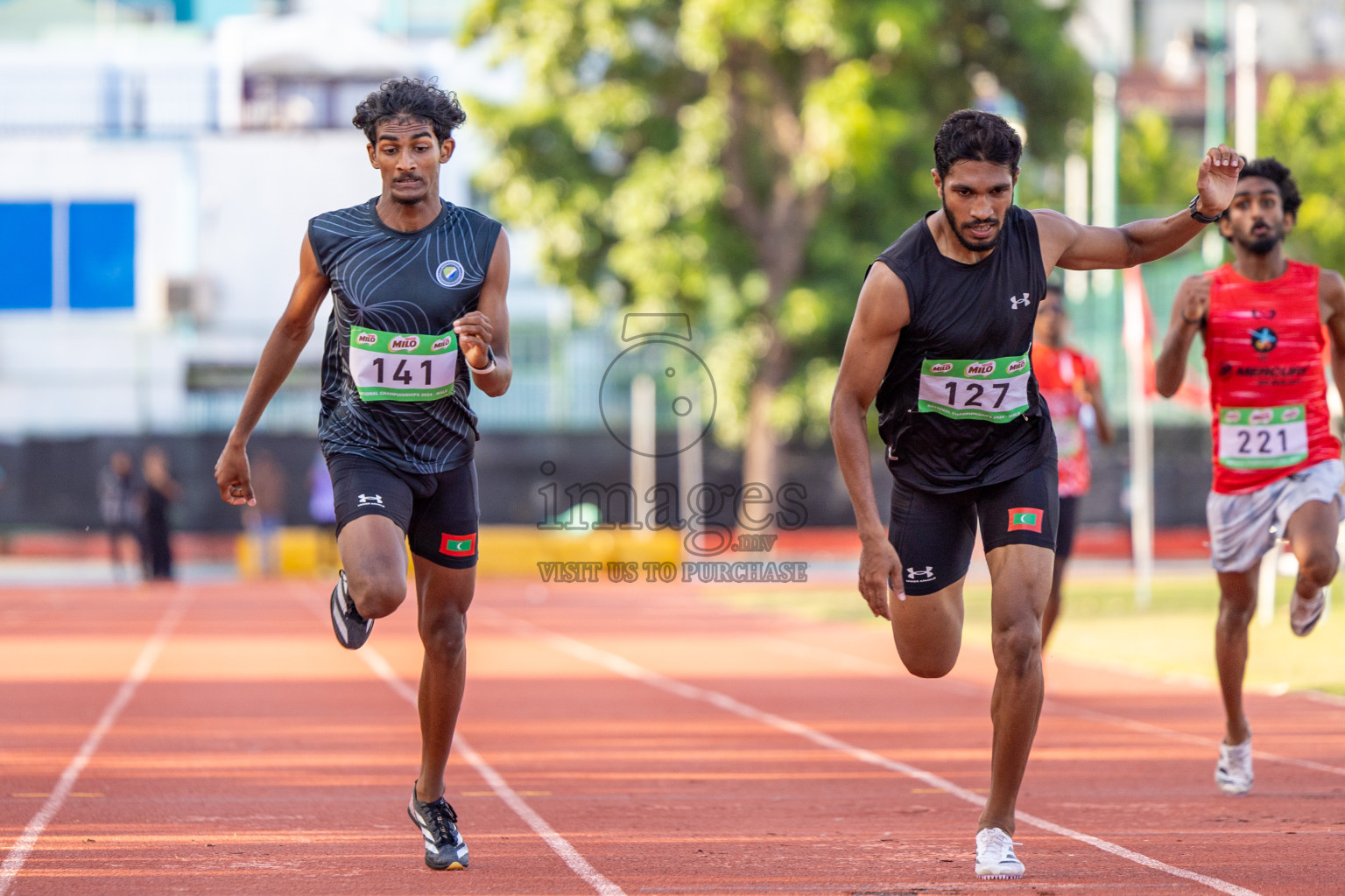 Day 3 of 33rd National Athletics Championship was held in Ekuveni Track at Male', Maldives on Saturday, 7th September 2024. Photos: Suaadh Abdul Sattar / images.mv