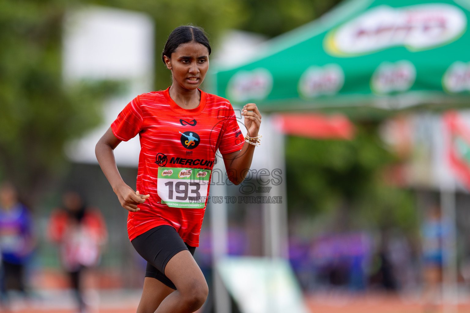 Day 3 of 12th Milo Association Championships was held in Ekuveni Track at Male', Maldives on Saturday, 26th April 2025. Photos: Ismail Thoriq / images.mv