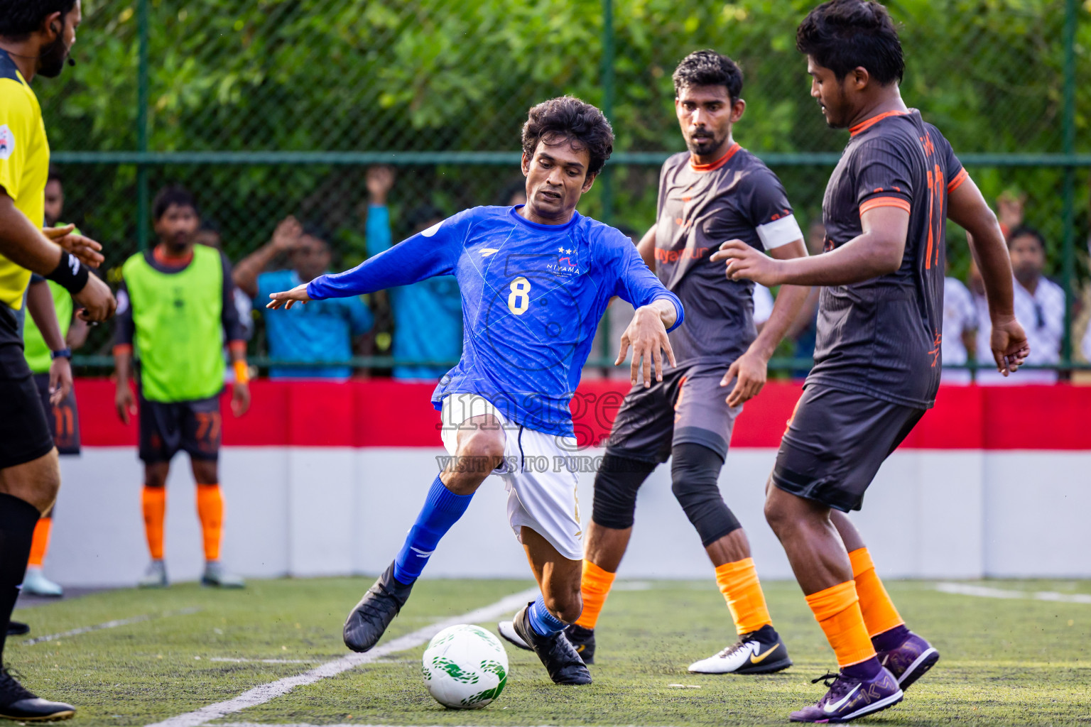 Velavaru vs Niyama in Day 4 of Resort League 2025 (Dhaalu Zone) was held on Sunday, 18th May 2025 in Niyama Private island, Dhaalu Atoll, Maldives. Photos: Nausham Waheed / images.mv