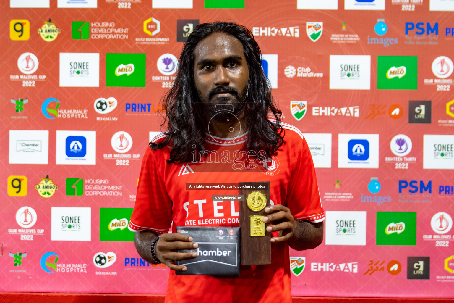 Stelco Club vs Raajje Online Club in Club Maldives Cup 2022 was held in Hulhumale', Maldives on Wednesday, 19th October 2022. Photos: Hassan Simah/ images.mv