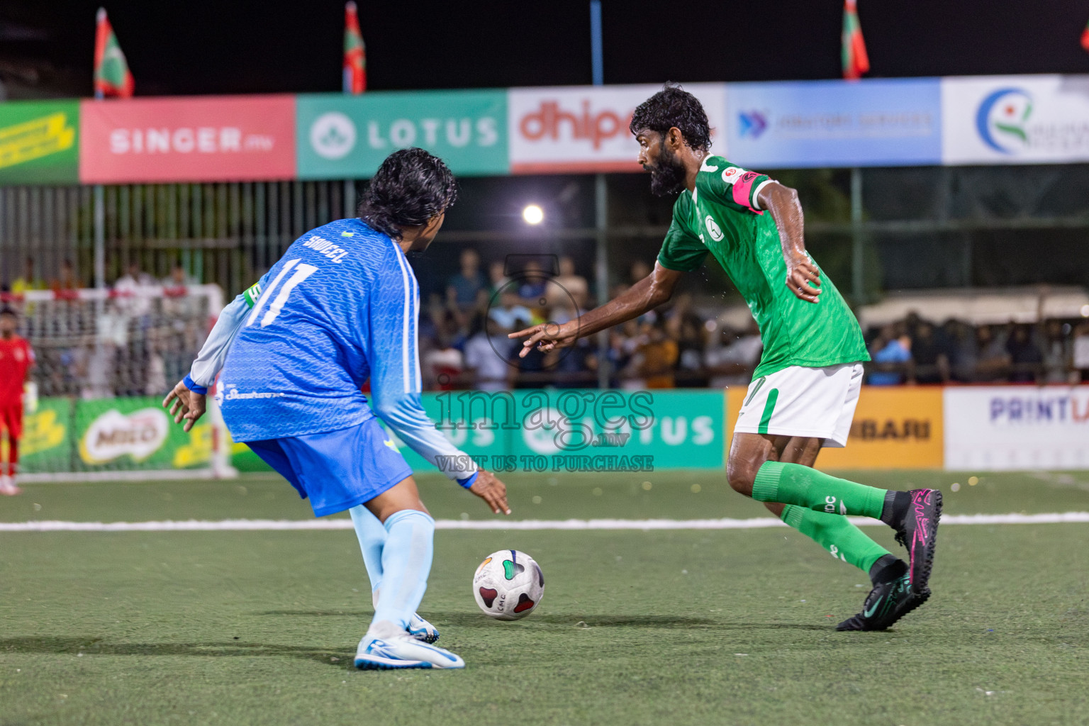 CLUB HDC vs CLUB FEN in Club Maldives Cup 2024 held in Rehendi Futsal Ground, Hulhumale', Maldives on Monday, 23rd September 2024. 
Photos: Mohamed Mahfooz Moosa / images.mv