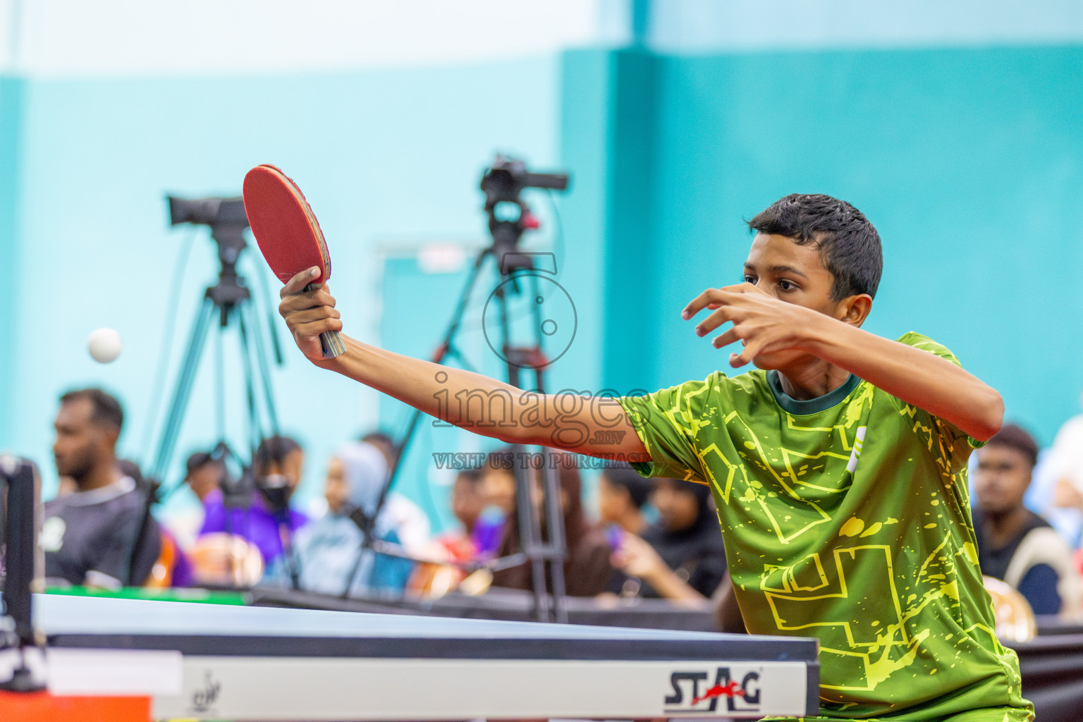 Day 7 of Interschool Table Tennis Tournament 2025 held at Male' TT Hall, Male', Maldives on Wednesday, 21st May 2025.
Photos by: Ismail Thoriq / images.mv